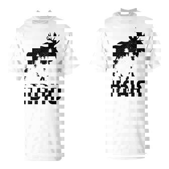 Idaho Vintage Moose Souvenir T-Shirt - Thegiftio