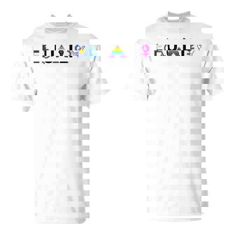 Igualdad Igualdad De Derechos Lgbtq Aliado Unity Pride Camiseta unisex - Regaloses