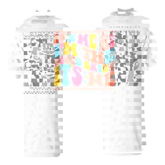 It's Me Hi I'm The Disco Bride Retro Groovy Trendy Camiseta unisex - Regaloses