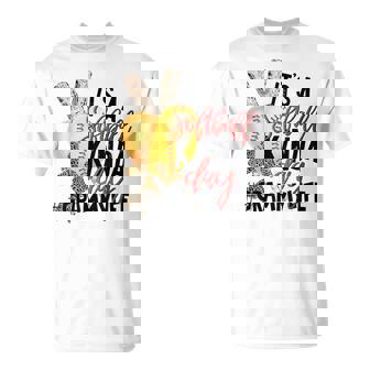 It's A Softball Kinda Day Grammy Life For Mother's Day T-Shirt | Mazezy