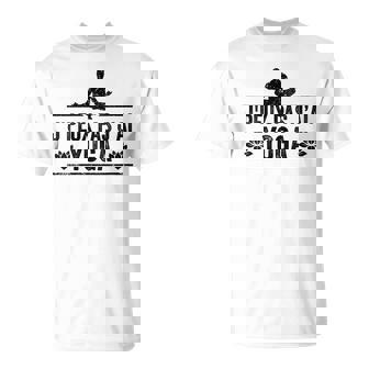 J'peux Pas J'ai Yoga Humour Cadeau Drôle Méditation Yoga T-Shirt - Cadeauxyz