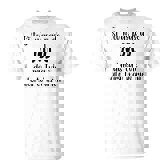Julie Humour Julien Si Pas De Juju Dans Taie Tu N'as Rien T-Shirt - Cadeauxyz
