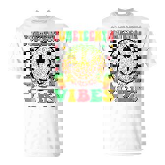 Juneteenth Vibes Freedom Day 1865 History Month Groovy T-Shirt - Monsterry