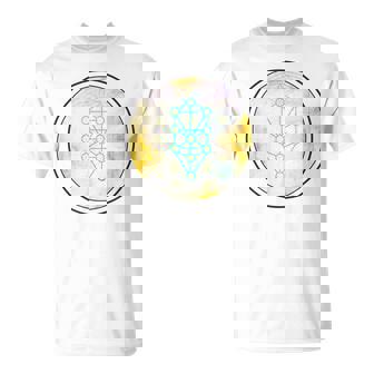 Kabbale Cercle Arbre Deie Fleur Deie T-Shirt - Cadeauxyz