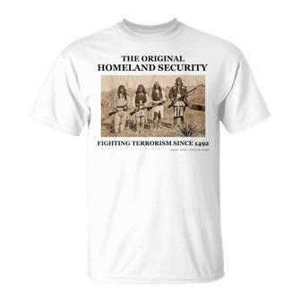 La Original De Homeland Security Fighting Terrorism Camiseta unisex - Regaloses