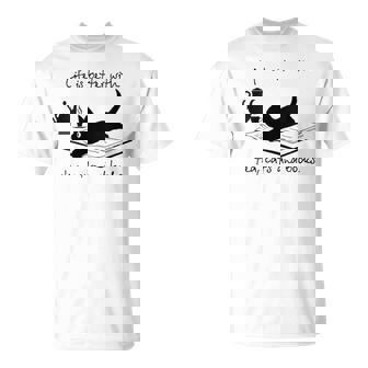 Laie Est Meilleure Avec Les Chats De Thé Et Les Livres T-Shirt - Cadeauxyz