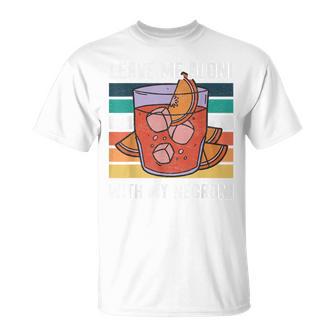 Leave Me Aloni With My Ni Italian Cocktail Ni Gray T-Shirt - Geschenkecke