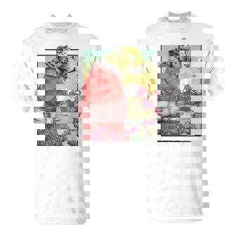 Leopard Cerisier En Fleurs De Cerisier Sakura Esthétique Japonaise T-Shirt - Cadeauxyz