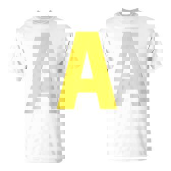 Letter A Chipmunk Group Matching Halloween Costume T-Shirt - Thegiftio UK