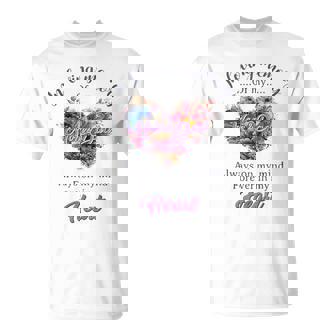 In Loving Memory Of My Mom And Dad Memorial Women T-Shirt - Thegiftio