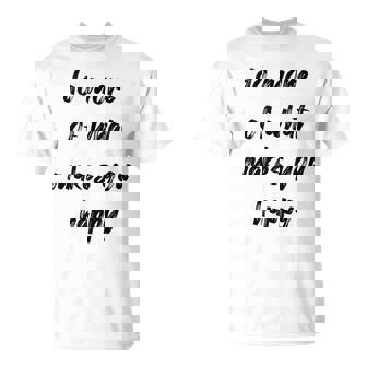 Do More Of What Makes You Happy Quote Aesthetic Tank Top T-Shirt - Monsterry