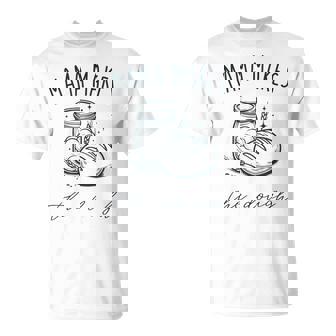 Mama Makes The Dough Small White T-Shirt | Mazezy