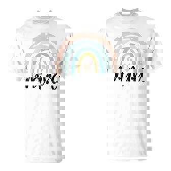Mama Rainbow Happy Heart Mama Rainbow Heart T-Shirt | Seseable UK