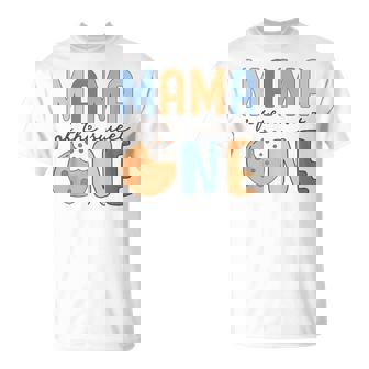 Mama Of The Sweet One Cookies And Milk 1St Birthday Family T-Shirt | Seseable FR