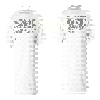 Mash 4077Th Military Retro Fans Vintage T-Shirt - Thegiftio UK
