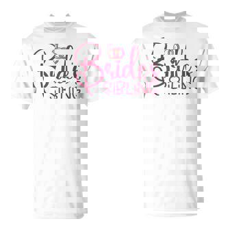 Matrimonio Hermanos De La Novia Camiseta unisex - Regaloses