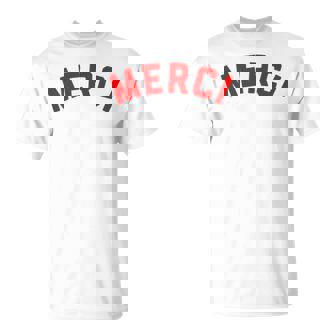 Merci Français Avec Slogan Remerciant Adulte Blanc S Coupe Classique Col Mandarin Manche Courte Motif Remerciant Fabricarié Coupe Classique Col Mandarin T-Shirt - Cadeauxyz