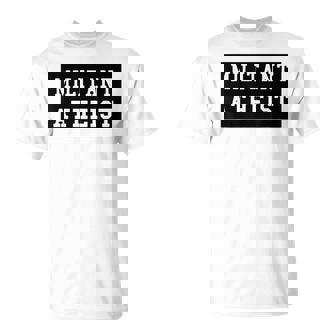 Militant Atheist T-Shirt - Monsterry