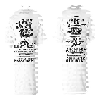Millésime Avril 1945 Édition Limitée 80 Ans Cadeau Homme T-Shirt - Cadeauxyz