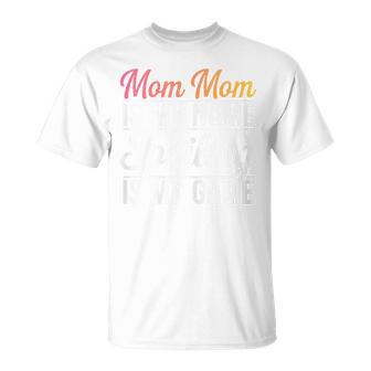 Mom Mom Is My Name Spoiling Is My Game T-Shirt - Thegiftio UK