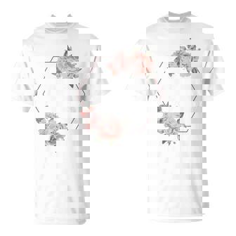 Mother Of The Bride Floral Blush Wedding Flowers T-Shirt - Seseable
