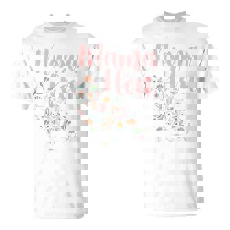 Mum Hen Chicken Mother Flowers Mother's Day T-Shirt - Thegiftio