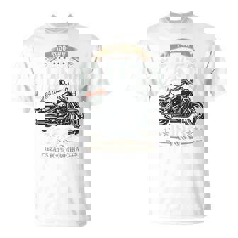 Nacido En 1968 57 Años Cumpleaños Moto Biker Hombre Motero Manga Larga Camiseta unisex - Regaloses