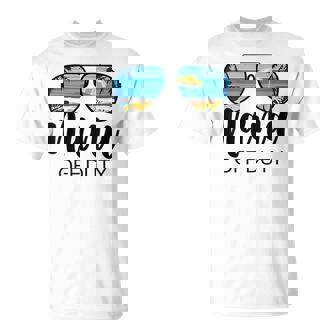 Nana Off Duty Sunglasses Palm Tree Beach Sunset Mother's Day T-Shirt - Thegiftio UK