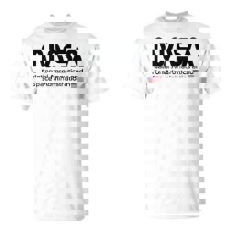 Nasa Worm Logo T-Shirt - Seseable