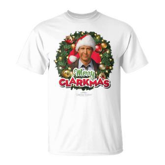 National Lampoon's Christmasacation Merry Clarkmas Blue T-Shirt - Geschenkecke