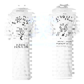 New York Athletics Tennis Club Racquet Prep NY T-Shirt - Monsterry