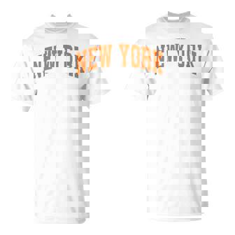 New York Throwback Print Classic T-Shirt - Thegiftio UK