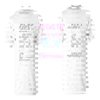 Niños Hermana Divertido Está En Elientre De Mi Madre Chicas Camiseta unisex - Regaloses