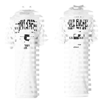North Canton Ohio OH Vintage Sports Print T-Shirt - Monsterry