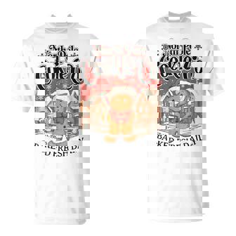 North Pole Cookie Co Baked Fresh Daily Christmas T-Shirt - Monsterry