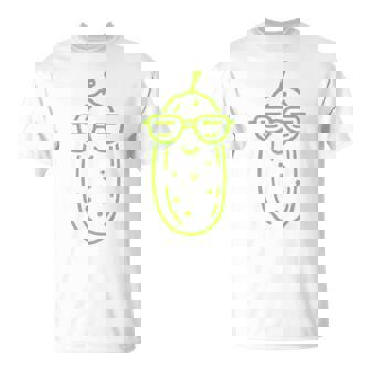 Nourriture Cornichons Minimaliste Mignon Simple Cornichon T-Shirt - Cadeauxyz