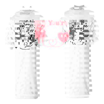 Nurse Valentine Tech Medical Pun Blood Bank You'Re My Type T-Shirt - Monsterry