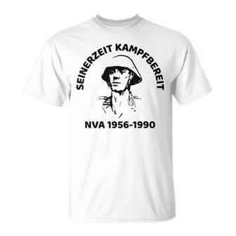 Nva Army Of The Gdr Seinerzeit Combat Ready T-Shirt - Geschenkecke