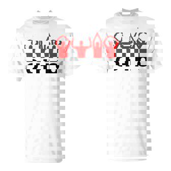 OHIO Casual Graphical Dress Daily Wear Carnival Party T-Shirt - Monsterry