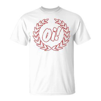 Oi Oi Oi Skinhead Ska And Street Punk Manga Larga Camiseta unisex - Regaloses