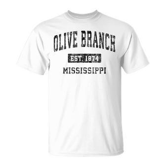 Olive Branch Mississippi MS Vintage Sports Desi Tank Top T-Shirt - Monsterry