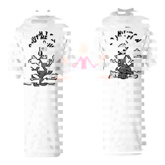 Olive Oyl Go With The Flow Yoga 4 Humanity Day T-Shirt - Cadeauxyz
