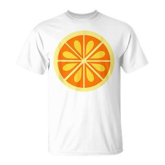 Orange Costume Fruit Orange Carnival Last Minute T-Shirt - Geschenkecke