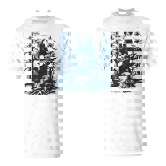 Oso Musical Toca La Guitarra Guitarrista Oso Camiseta unisex - Regaloses