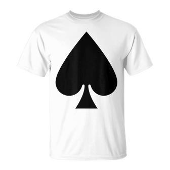 Pad Ass Card Game Playing Card Costume Fancy Dress Party Gray S T-Shirt - Geschenkecke