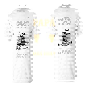 Para Papá Camionero Papá Más Guay Camion Manga Larga Camiseta unisex - Regaloses