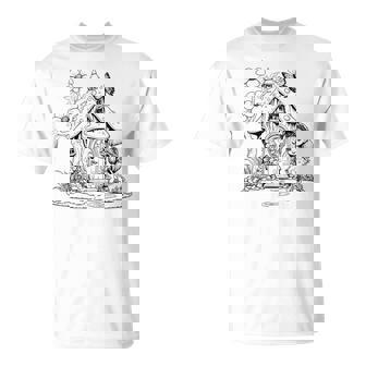 Para Pintar Para Niñas Coloreando Linda Casa De Camiseta unisex - Regaloses