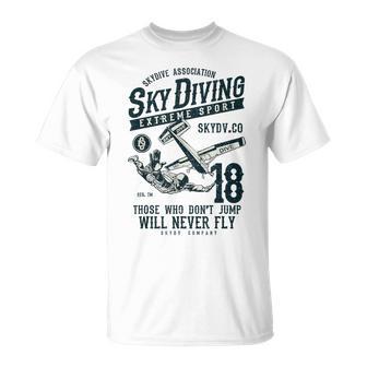Paracaidismo Ropa Paracaidismo Hombre Skydive Skydiver Camiseta unisex - Regaloses