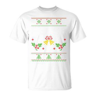 Peace I Come In Peace Matching Ugly Christmas Jumper T-Shirt - Geschenkecke