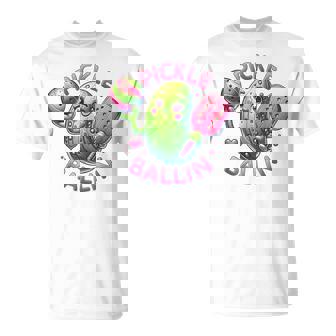 Pickle Ballin Cute Pickleball Girls Pickleball Lovers T-Shirt - Thegiftio UK